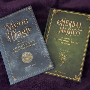 Moon Magic and Herbal Magic Books